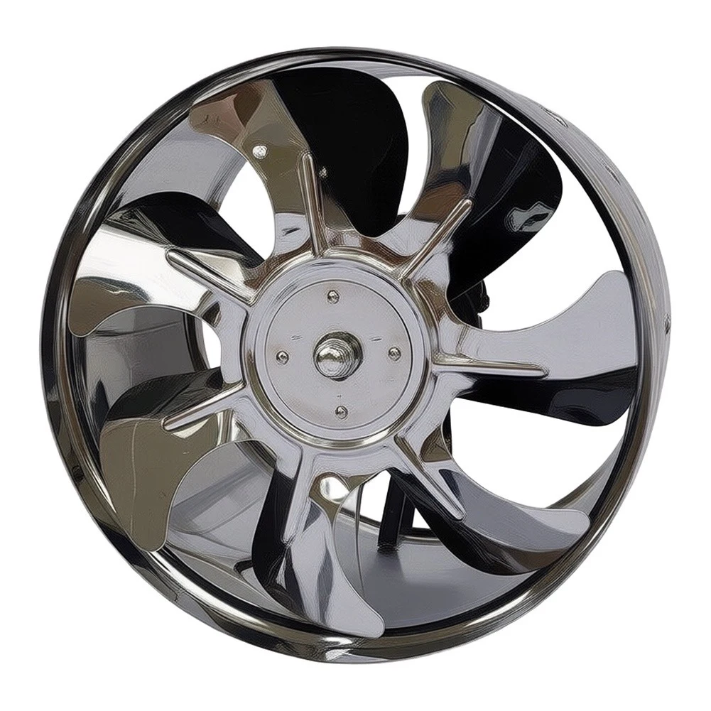 Stainless Steel 6 inch 150mm Smoke Extractor Fan with 600m3/h Airflow 40W AC220V 2800RPM 40dB Duct Ventilation Fan