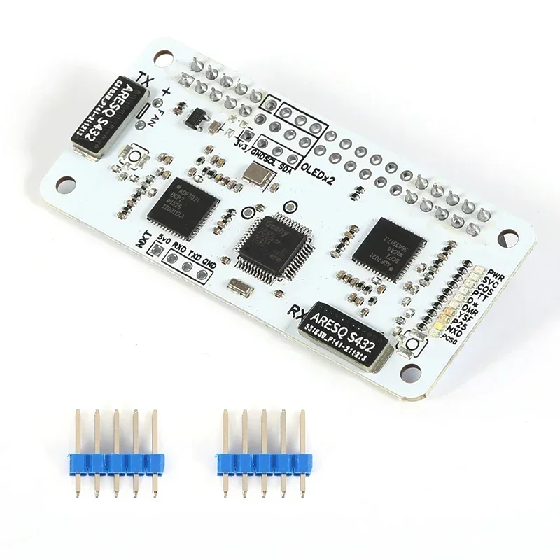Duplex MMDVM Hotspot Board UHF VHF Buil-In Antenna Support P25 DMR YSF For Raspberry Pi Zero 0W 2W 3B  4B 4B b