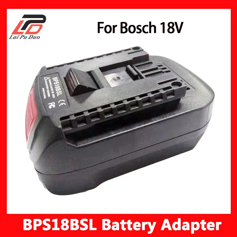 

BPS18BSL Battery Converter Adapter 18V Li-ion Battery Used to for Bosch 18V Tool for Black Decker for Stanley for Porter Cable