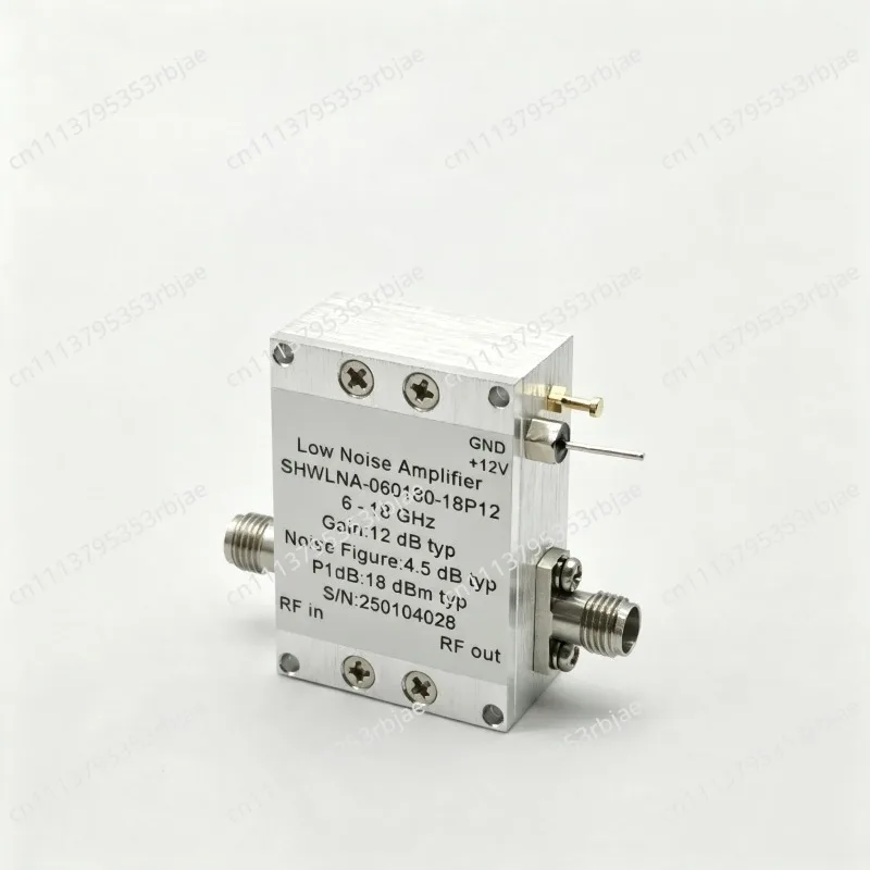 For 6-18GHz Wideband LNA 12dB Low Noise Amplifier RF Microwave Receiver Front End Amplifier