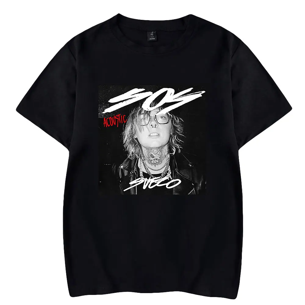 

SUECO Rapper Merch Impressão T-shirt Unisex Moda Engraçado Casual Estilo HipHop Manga Curta Tee Streetwear