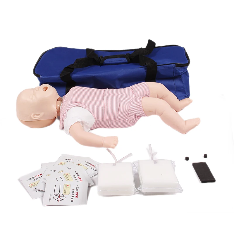 DARHMMY Baby Choking Tracheal Infarction Model Infant Airway Obstruction CPR Training Manikin Medical Nurse Teaching Tool