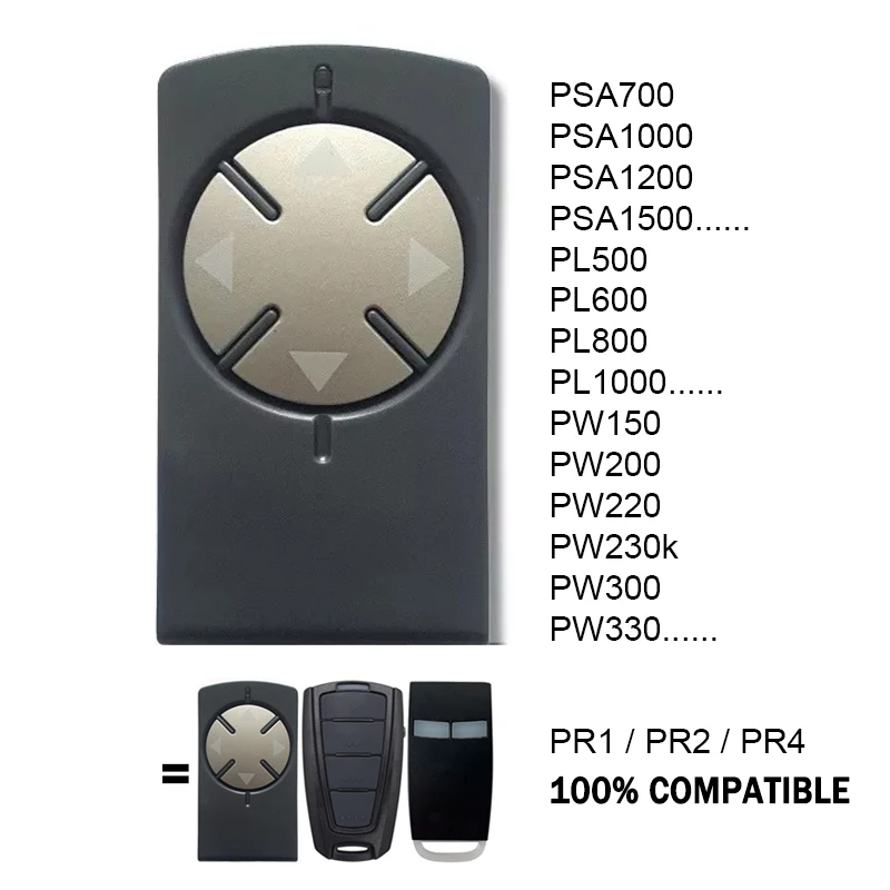 POWERTECH Electric Garage Door / Gate Remote Control 433MHz Rolling Code Compatible With Powertech PR2 PR4 PR1 Remote Control