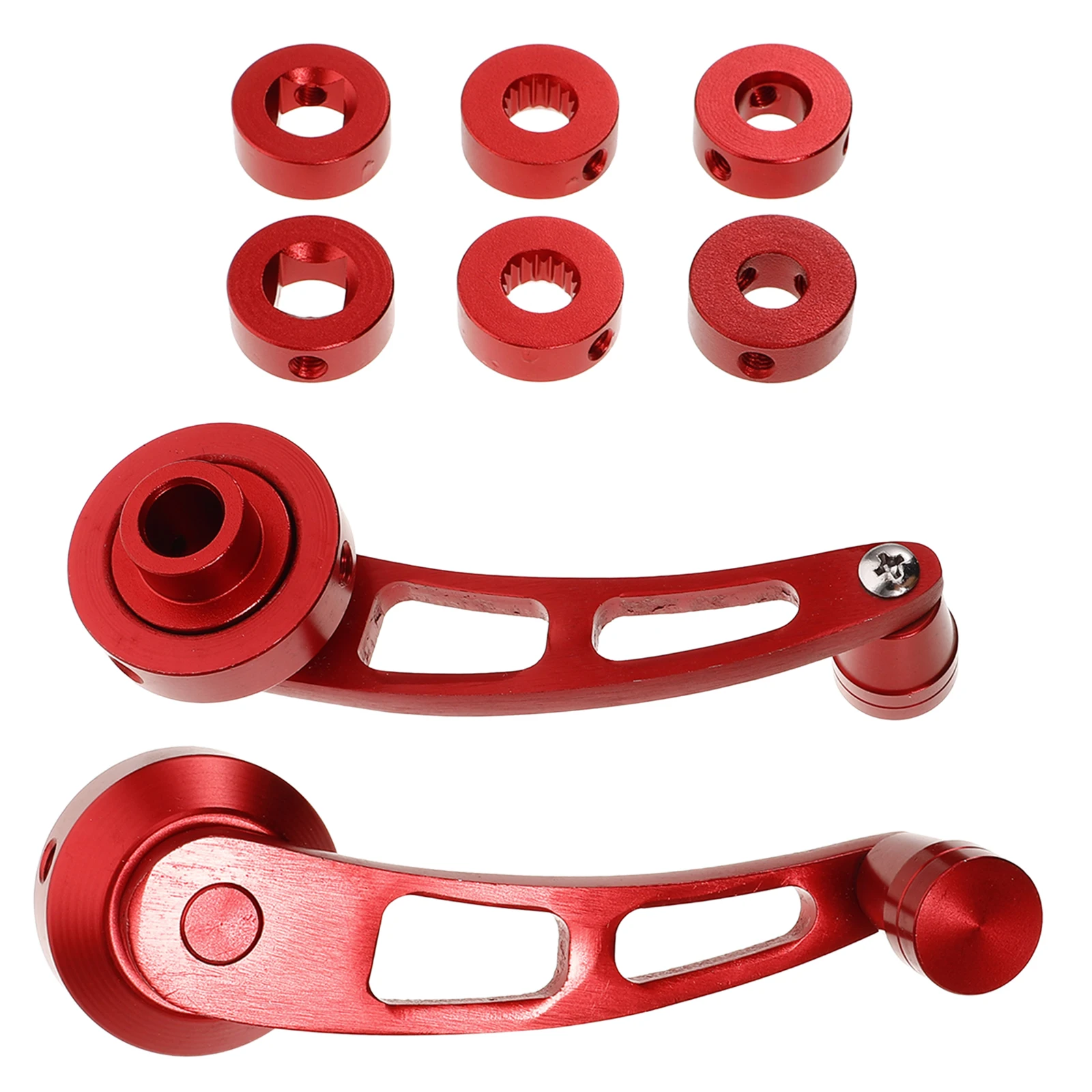 

Car Window Crank Handle Aluminum Alloy Manual Winder Lever Replacement Interior Parts Fits Most Models Car Accessories