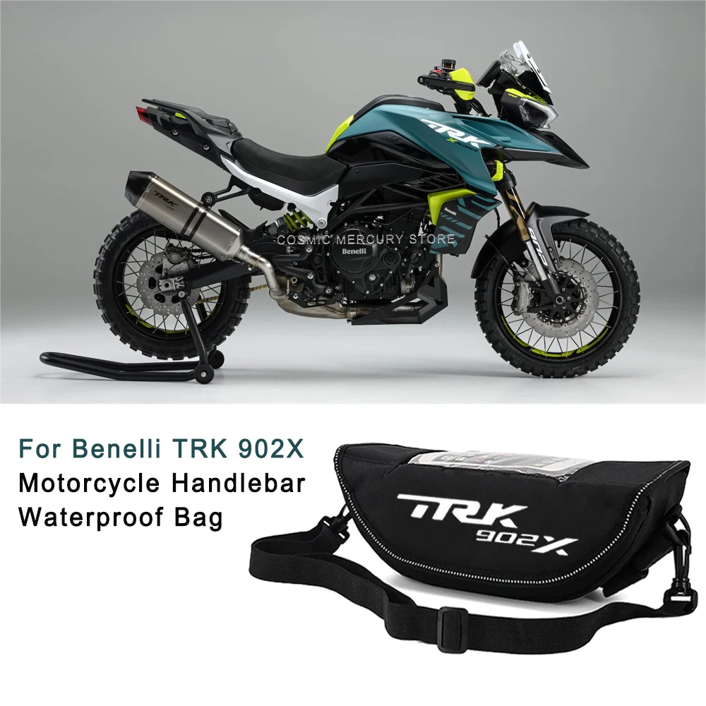 

Motorcycle Handlebar Travel Bag Motorcycle Waterproof And Dustproof Handlebar Storage Bag For Benelli trk 902 X 902x TRK 902X2