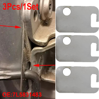 3Pcs Car Front Lower Door Hinge Washer Shim Pad For Vw Golf Touareg Mk1 Bora  Jetta Mk4 Passat B5 Cc 7L5831483