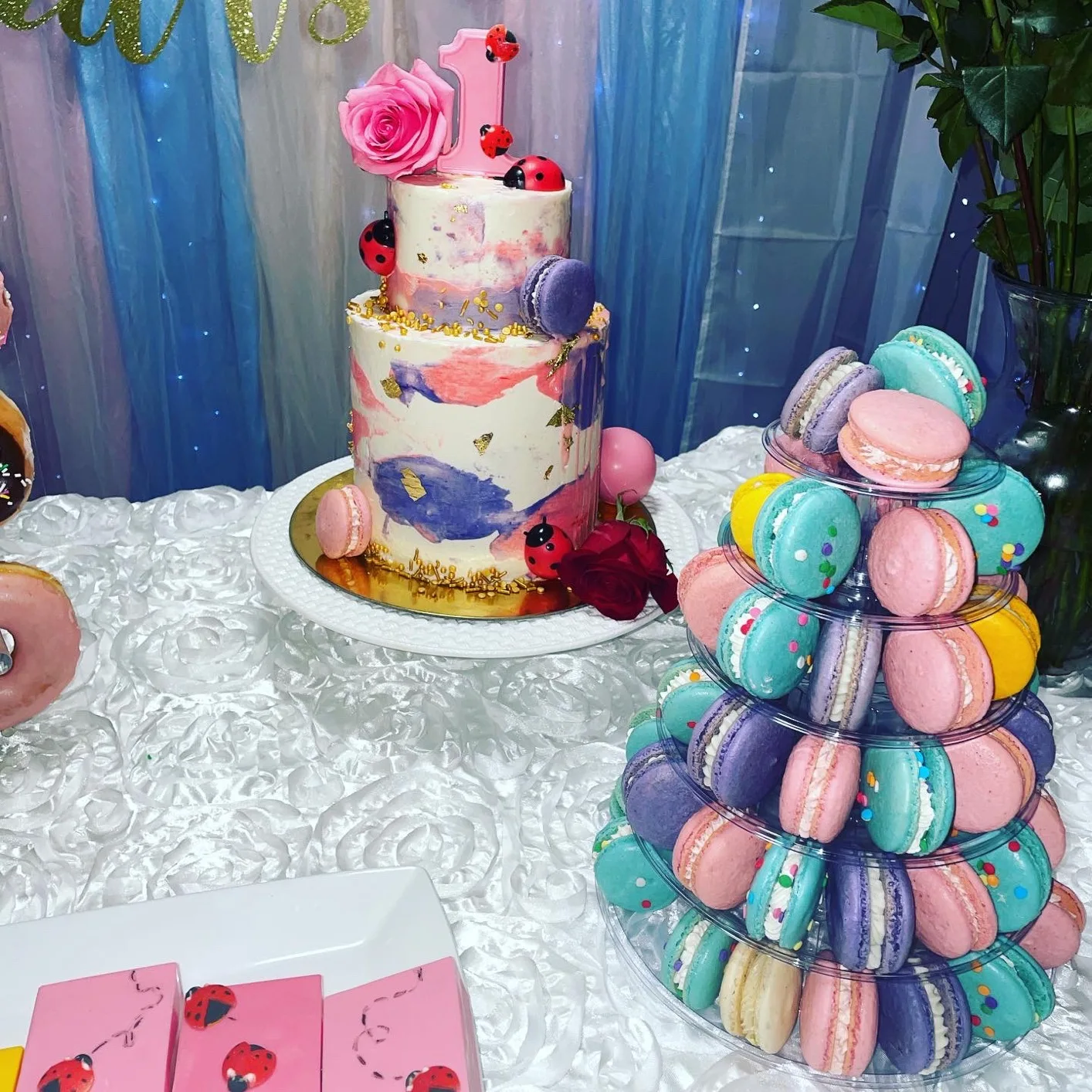 

4/6/10-Tiers Macarons Display Tower Cake Stands PVC Tray Wedding Birthday Cake Macaron Decoration Tools Bakeware Cupcake Tower