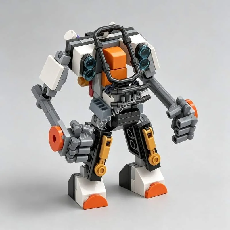 NEW 126PCS Daedalus Multirole Mech Robot MOC Model Custom Puzzle DIY Assembly Building Blocks Technology Educational Toy Gifts