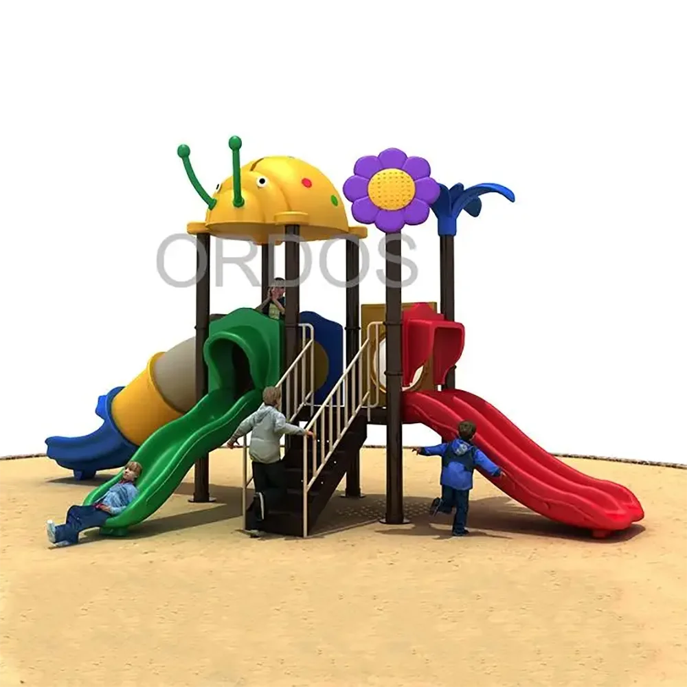 

Big Attractive China Children Slide Large Outdoor Playground Equipment