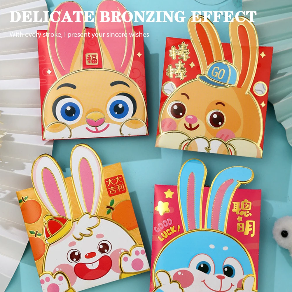 Personalized Spring Festival Red Pockets Light Weight Portable Easy To Take For Families Friends Colleague
