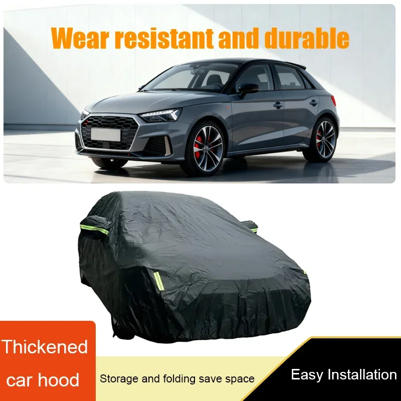 

Suitable for Audi A1 car outdoor car cover, anti-ultraviolet, sunshade, rain, snow, dust cover, thickened car cover