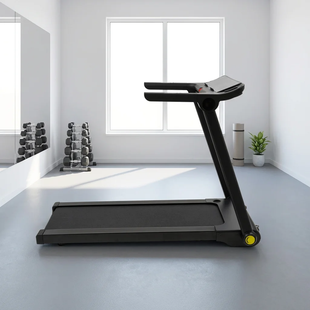 Popular 120KG Load Capacity Gym Treadmill for Apartment Fitness Walking Jogging Running and Weight Losspromote sales