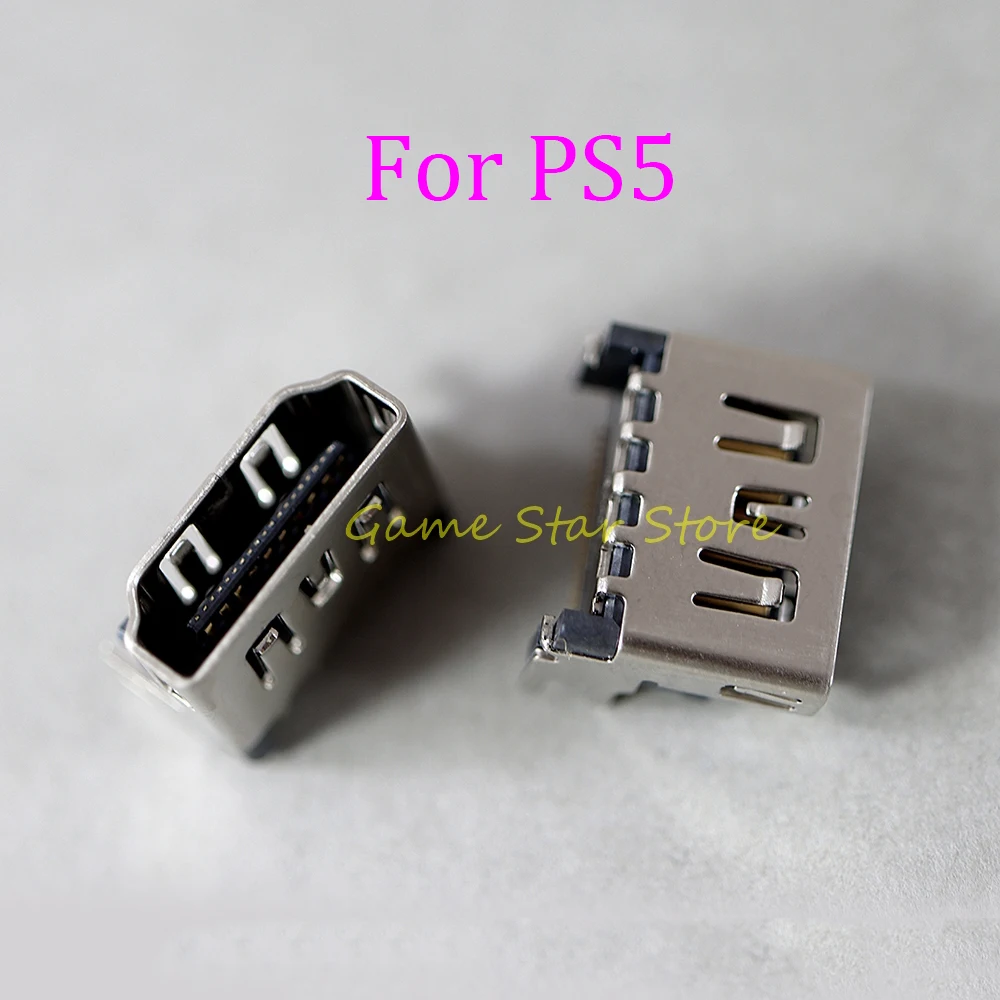 

60 шт. Замена для PlayStation 5 PS5 Оригинальный HDMI-совместимый разъем для порта HD-интерфейс с кодом
