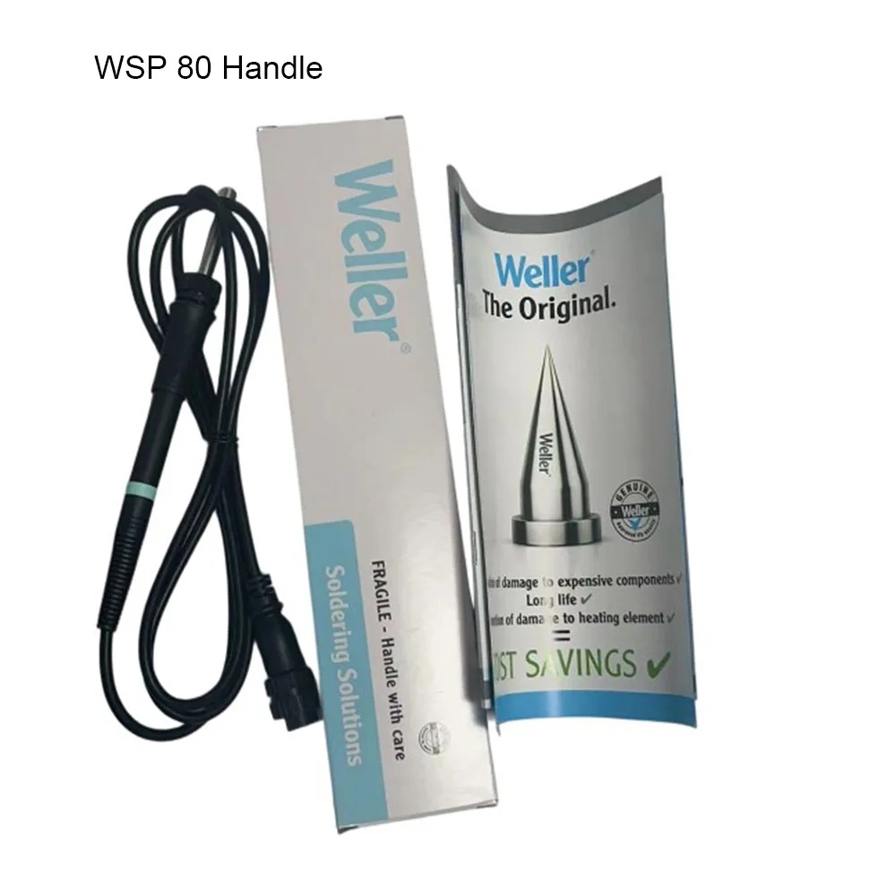 WSP80 Handle Soldering Pen 80W 24V WSP80 With Solder Tip For WELLER WSD81/81i/1014  WT1014 Lead-Free Soldering Station Weller