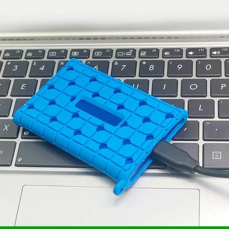 U55C Soft Silicone Protective Case Cover for  T7/T7Touch Portable SSD Shockproof Scratch Resistant Skin Sleeve