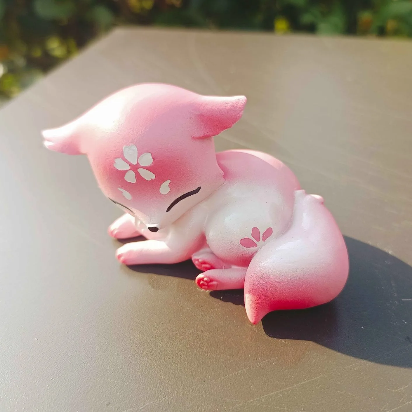 Kawaii Anime Fox Mascot Cosplay Cute Pet Doll Game Impact Toys Desk Decor Collections Girls Boys Gifts