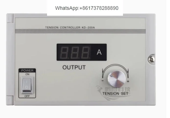 KD200A manual digital display tension controller KD-200A(2A) magnetic powder brake clutch taper constant regulator