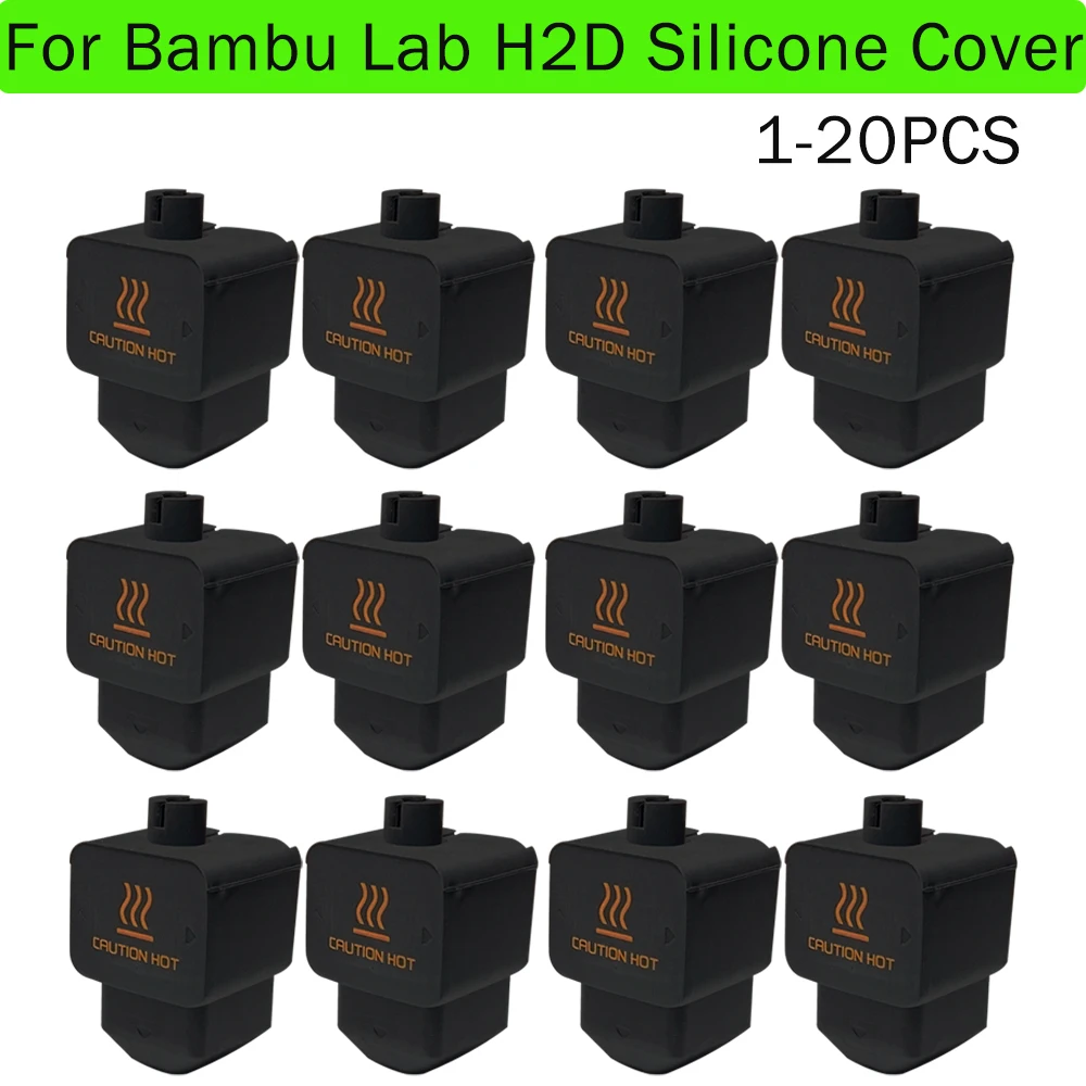 Silikon Socke Für Bambu Lab H2d Hotend Ersatzteile Bambulab H2D Silikon Abdeckung schutzhülle 3D