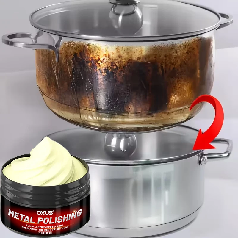 Kitchen Oven Cleaner Cooktop Degreasing & Deodorizing Grease Stain Remover Paste for Grill Microwave Tile Kitchen Cleaning Paste