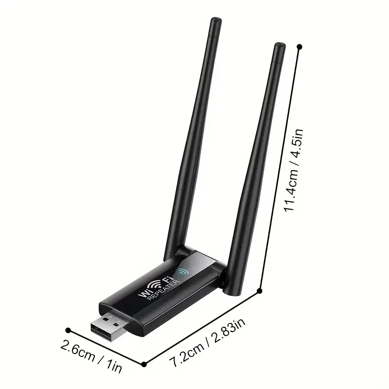 Amplificador de sinal wi-fi sem fio usb 300mbps 2.4g wifi repetidor extensor impulsionador roteador wi-fi de longo alcance extensão de rede doméstica