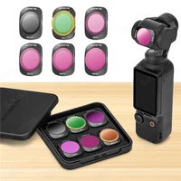 Sunnylife para DJI Pocket 3 NDPL CPL Kit de filtros Osmo Pocket 3 accesorios ND8 ND16 ND32 MCUV filtros de lente juego protector de cardán