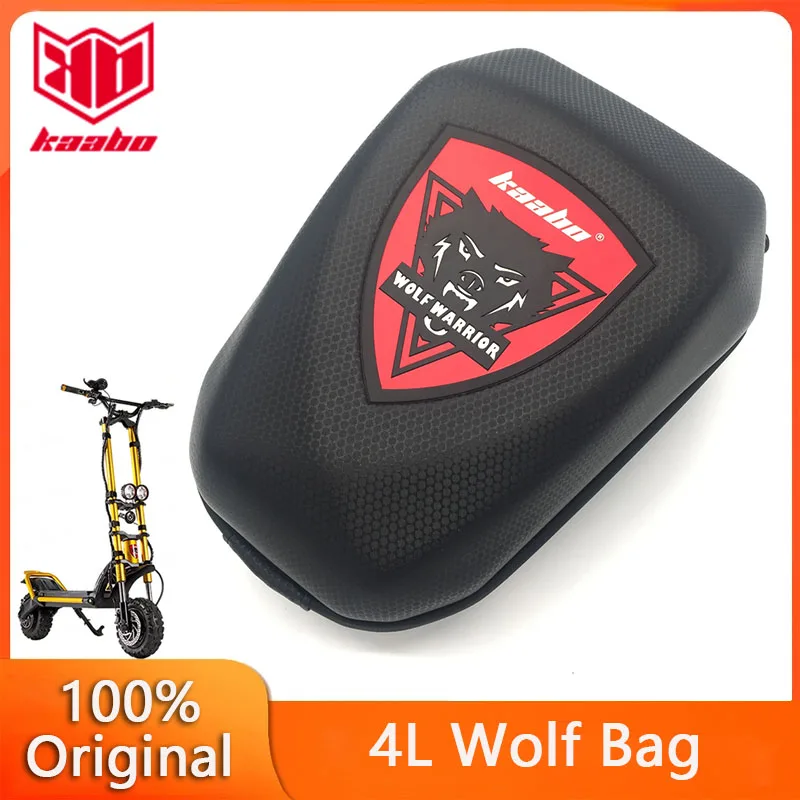 Original 4L Scooter Bag For Kaabo Wolf Warrior Wolf King GTR Electric scooter Large Capacity Portable Bag With Logo