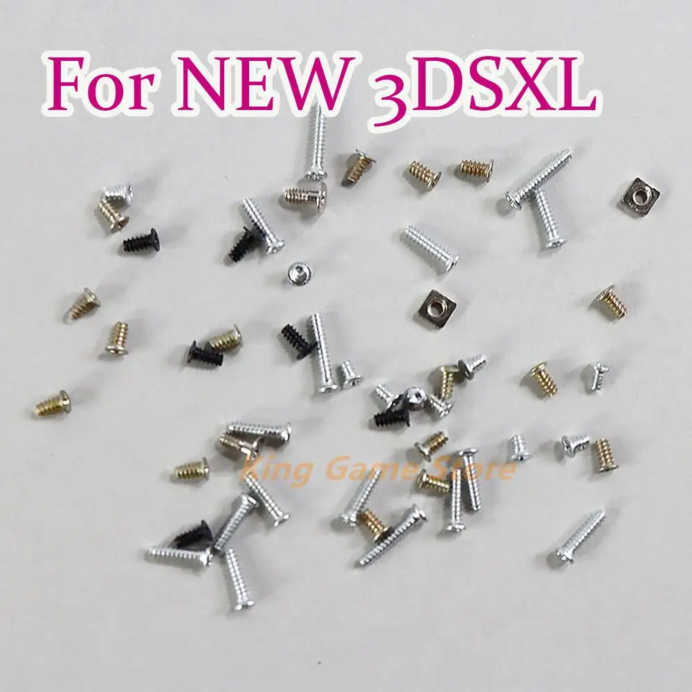 

20sets Replacement Screws For Nintend New 3DSXL 3DSLL Head Screws Set for new 3ds xl ll Game Console