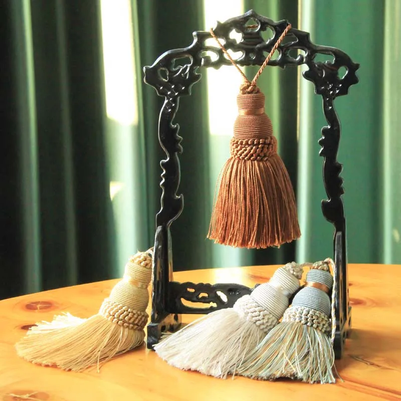 1Pc Tassel Fringe Sewing Bang Tassel trim Garment Decoration Key Tassels for DIY Embellish Curtain Accessories  Hanging Rope