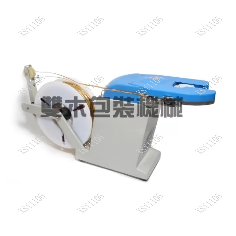 Golden Wire Bread Bag Tying Machine - TD-E Automatic Twist Tie Dispenser for Bakery Candy Toast Packaging