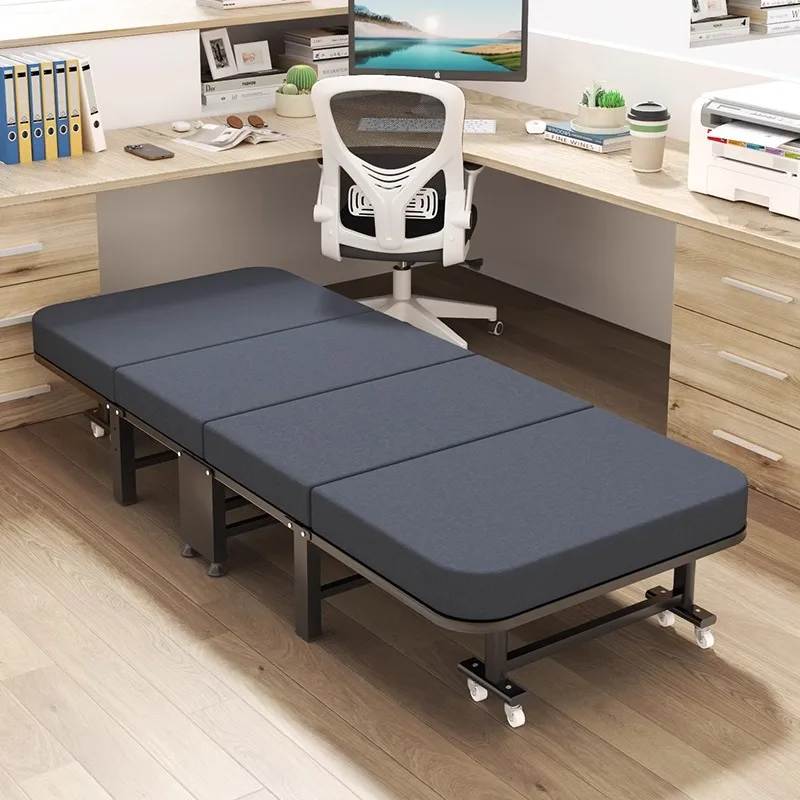 

Premium folding bed office lunch break single bed high-end portable style simple nap noon rest nap bed