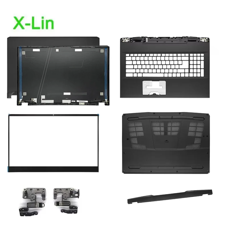 For MS GP76 MS-17K1 17K2 17K3 screen back cover front bezel palm rest bottom case hinge cover hinge laptop frame upper lower
