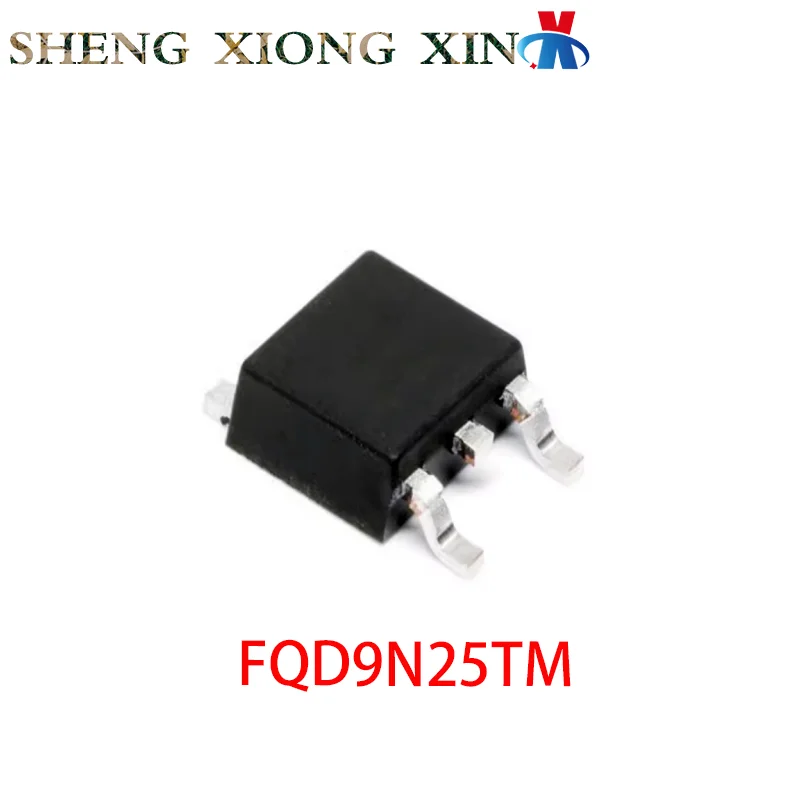 Semicondutor discreto FQD9N25TM TO-252-3 MOSFET, 100% novo, 1PC