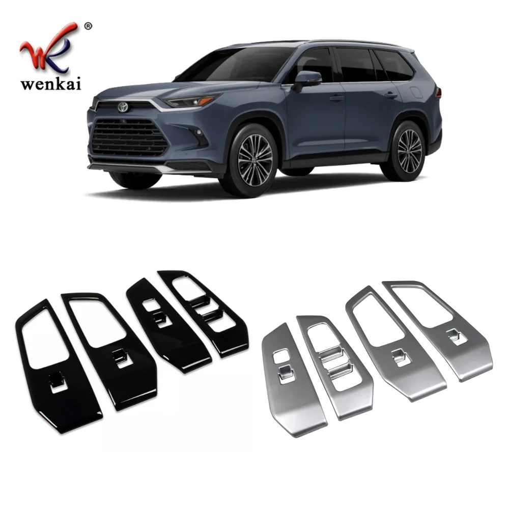 

For 2025 Toyota Grand Highlander Car Interior Trim Accessories Window Glass Switch Panel Cover Frame