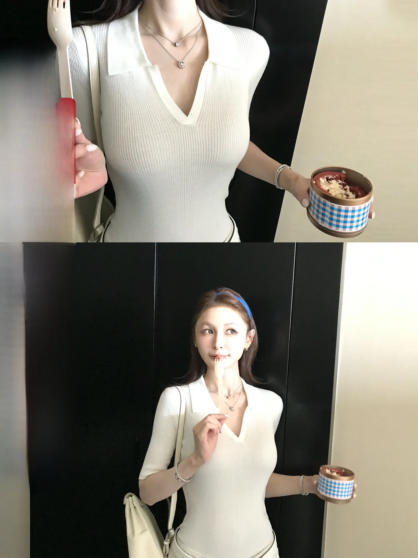 

Женский вязаный топ Skk Store Oxygen Silk из шерстяной смеси, комфортный, с эффектом высокой эластичности, средней длины рукава