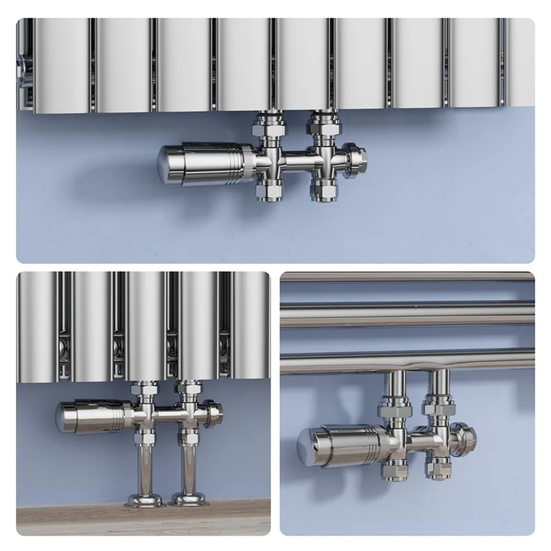 ABJN-Multiblock Radiator Center Connection Valve Fittings Set Radiator Center Connection