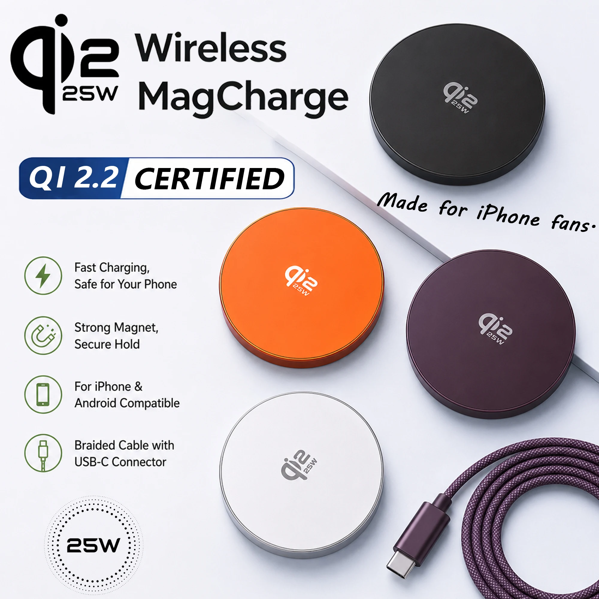 carregadores-sem-fio-qi22-25w-com-inducao-magnetica-para-carregamento-rapido-para-macsafe-iphone-17-16-15-promax-‌-airpods-serie-5w-xiaomi-samsung