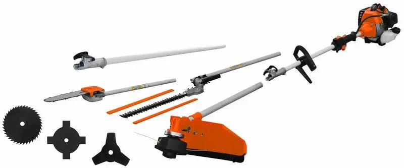 52cc Multi Function 5 in 1 Garden Tool - Brush Cutter, Grass Trimmer, Chainsaw, view 4