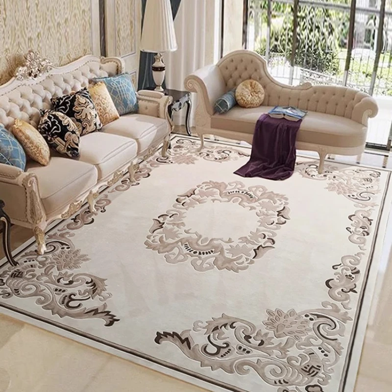 

Ancient European American imported wool carpet living room coffee table blanket bedroom bedside mattress full