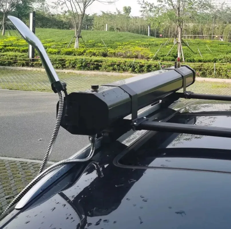 30 liters car solar shower outdoor off-road camping shower PVC with water tank