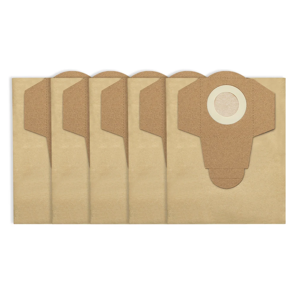 20 Liter Replacement uum Bags for BT-VC 1250S and Compatible Wet Dry Models 2342167 2342175 2342341 2342425 2347130
