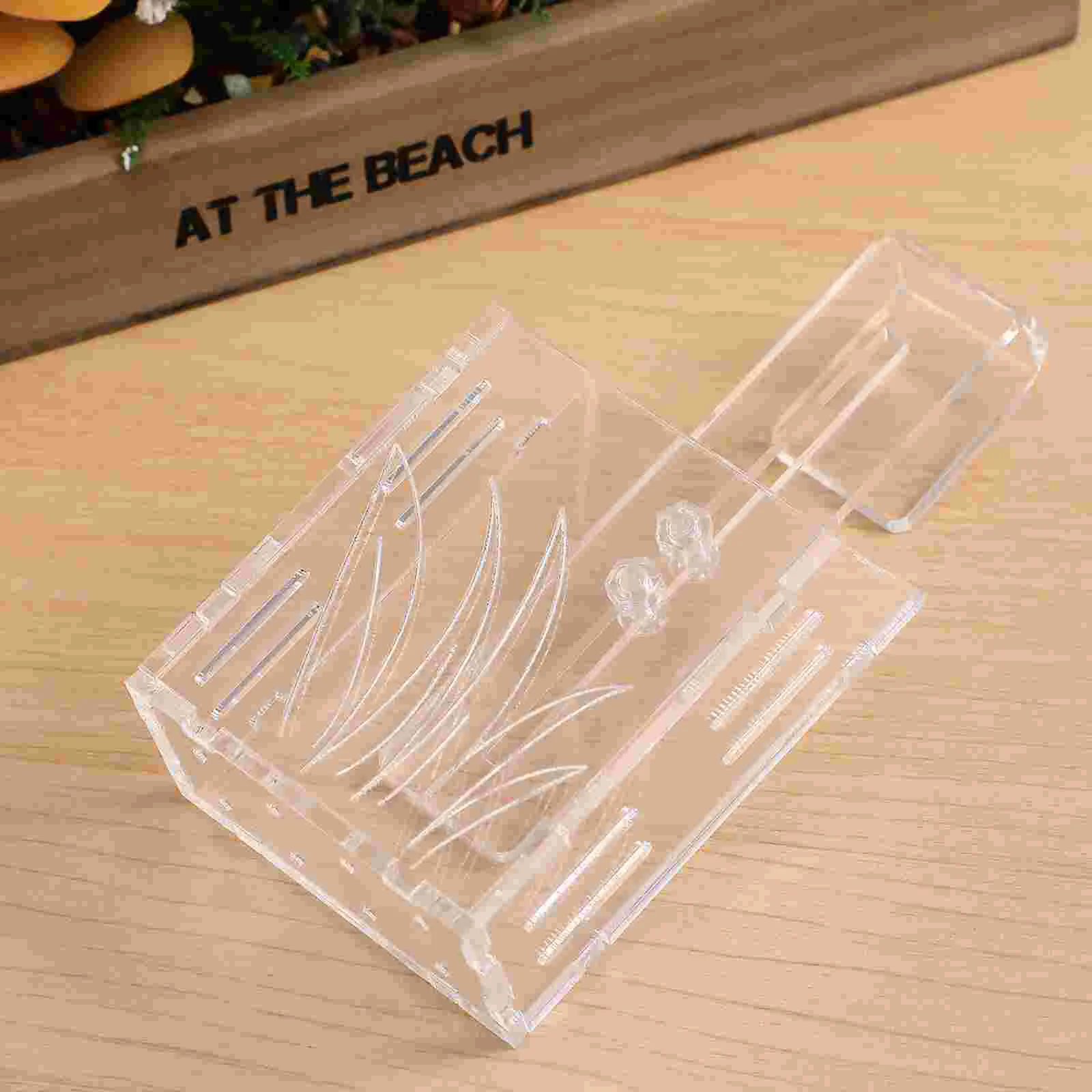 Fish Tank Water Planter Hanging Aquarium Plant Holder Transparent Acrylic Water Plant Container