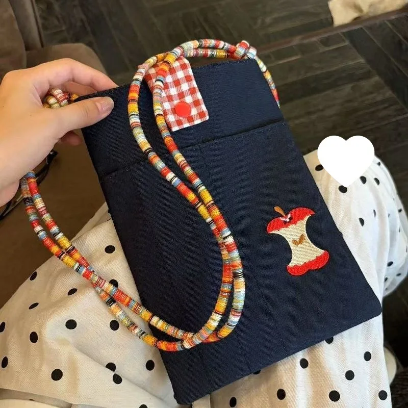 Ladies' Bag Small Phone Bag Apple Cute Baby Denim Mobile Phone Chain Bag