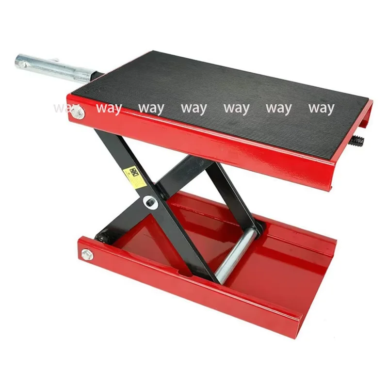 500KG Motorcycle Scissor Hoist Jack Lifting Cranes Motorcycle Repair Stand Center Scissor Lift Hoist Workshop Bench Lifting Tool