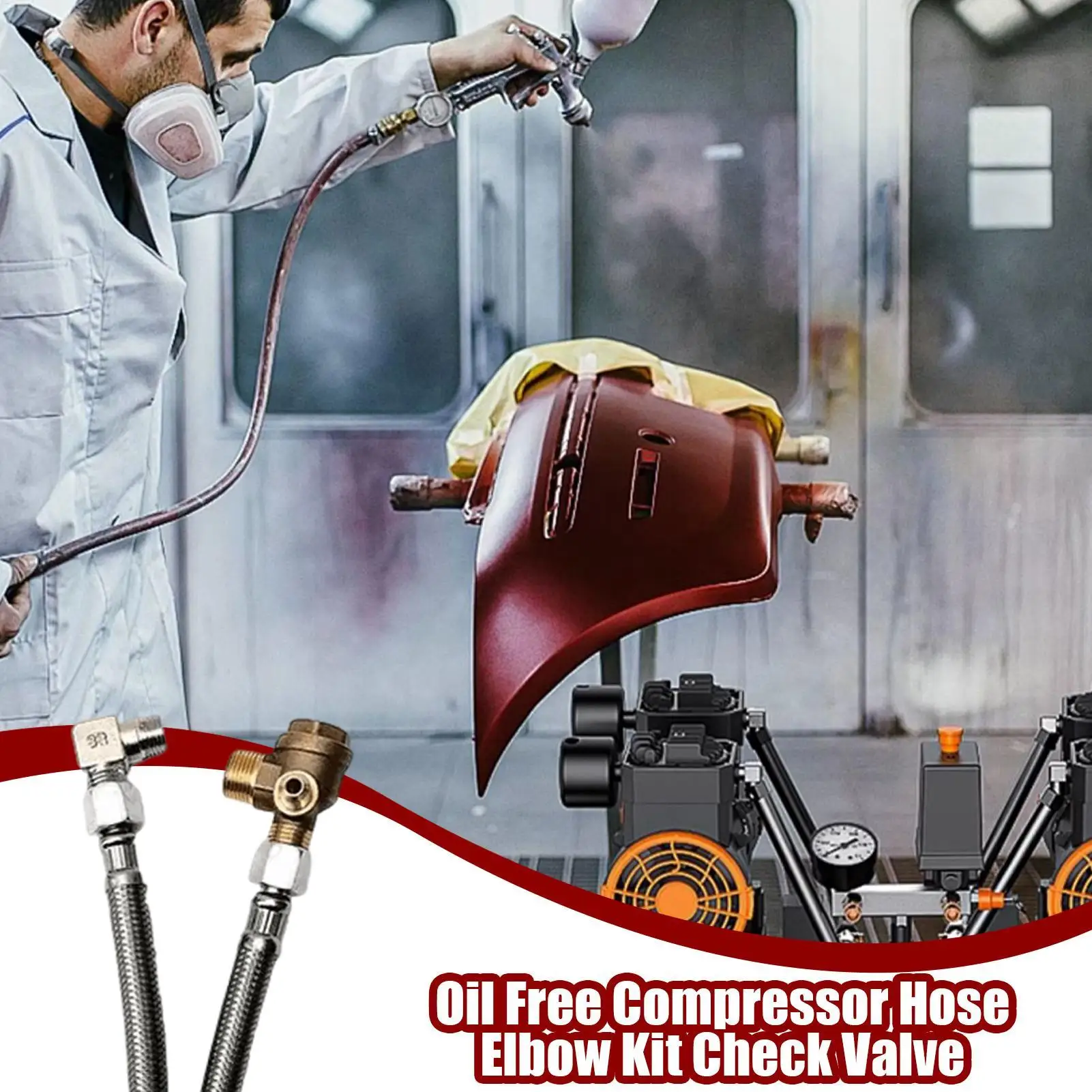 

Сменный шланг воздушного компрессора, герметичная трубка для предотвращения обратного потока с обратным клапаном для колодца, подвала, промышленного города