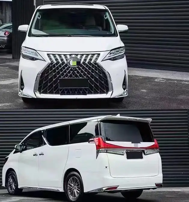 car bumpers tuning  body kit body kit for Toyota 2015-2021 Alphard 30 lexus  LM Style body kit