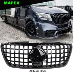 For 2019-2024 Mercedes W907/910 Sprinter 1500 2500 3500 Front Grille GT Black