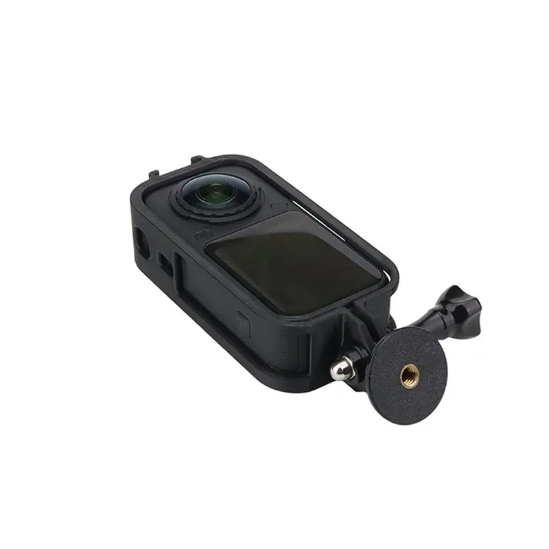 A20T Camera Expansion Frame for X6, Extended Cold Shoe Mount Protective Cage with 1/4 Screw Hole, Horizontal Vertical Shooting,