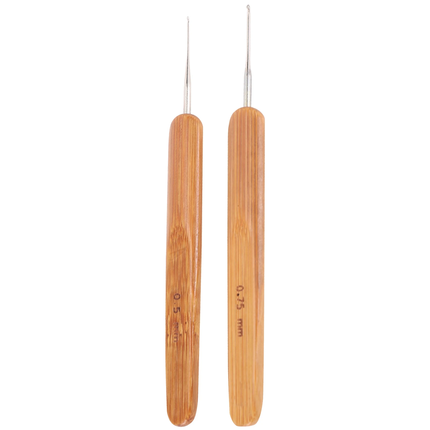 BAAG-9 Pieces Bent Latch Hook Crochet Needle Set Latch Hook Dreadlocks Tool Crochet Needle Hair Locking Tool For Braid Hair Carp