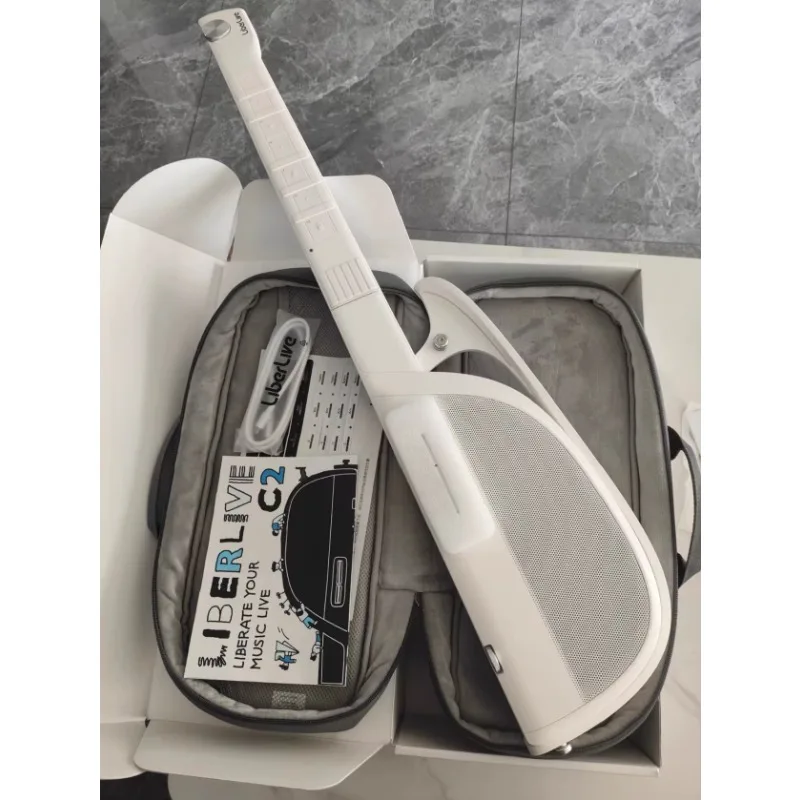 Stringless Carbon Fiber Body Electric Guitar Matte Finish Fusion Accompaniment Smart Automatic Chord Playing
