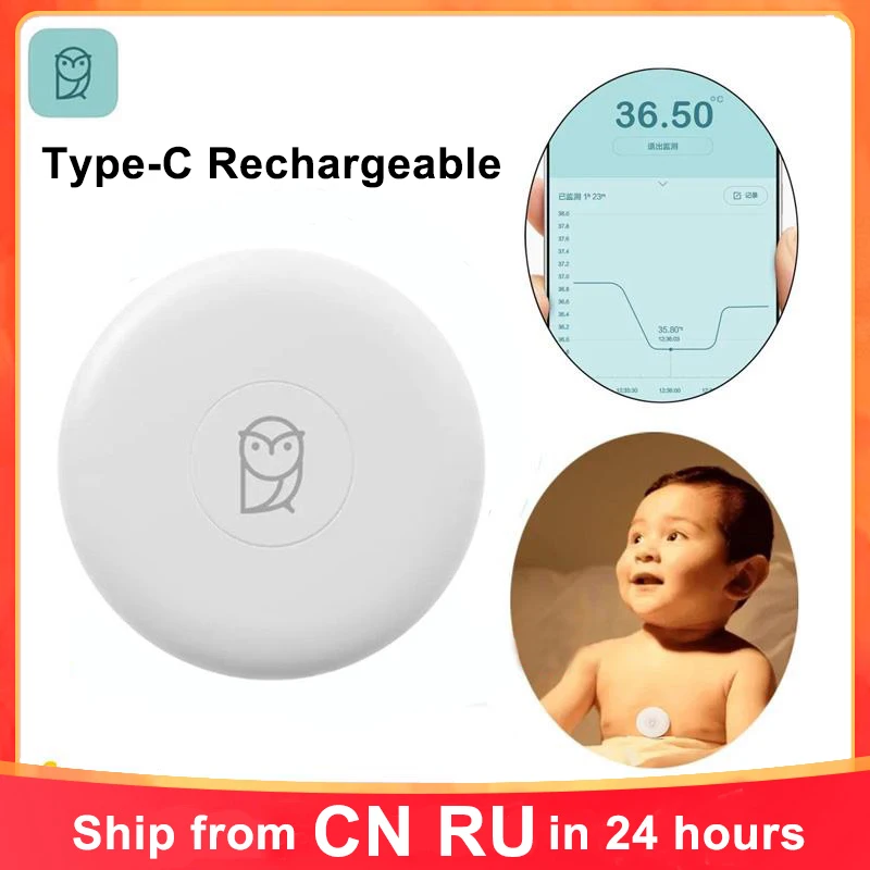 Original Digital Baby Smart Thermometer Pro Clinical Accurate Measurement Constant Monitor HighTemprature Alarm for Mi home APP